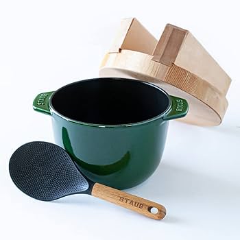 ストウブ staub マスタード　ココット M GOHAN ストウブ ラ ココット de GOHAN Mサイズ 1.8L [ブラック] (鍋